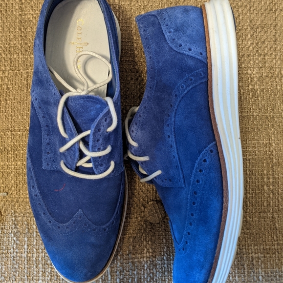 Cole Haan Suede oxfords - Picture 1 of 3